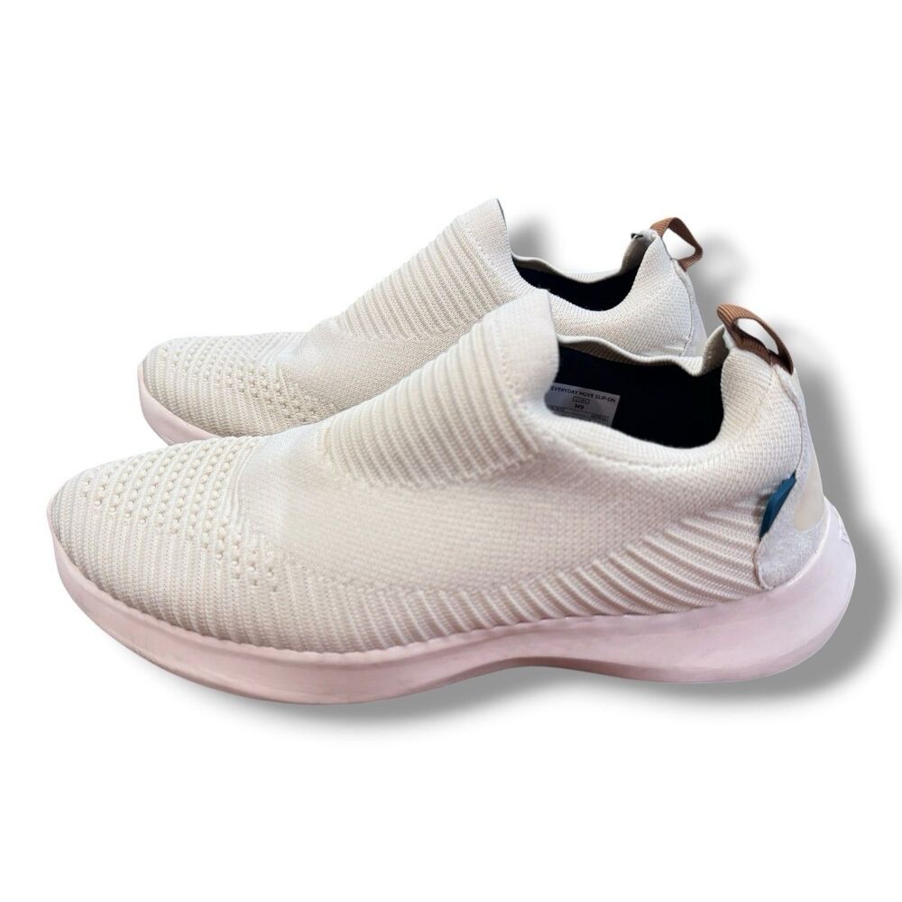 Vessi Everyday Move Slip-On Sneaker Cream Minimalist Activewear Men’s Size 9